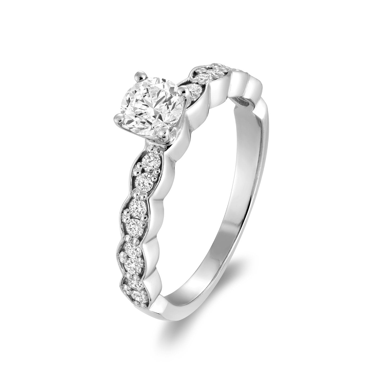 Marquise Illusion Diamond Engagement Ring - RNB Jewellery