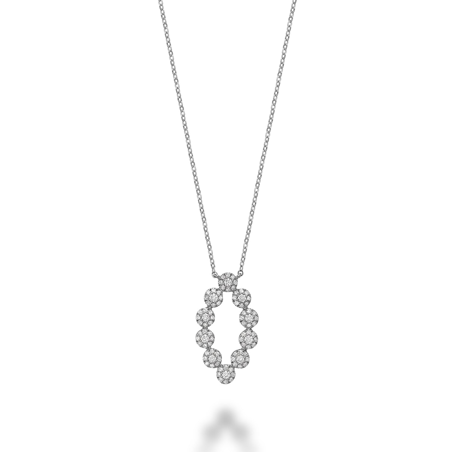 Martini Cup Fashion Diamond Necklace - RNB Jewellery