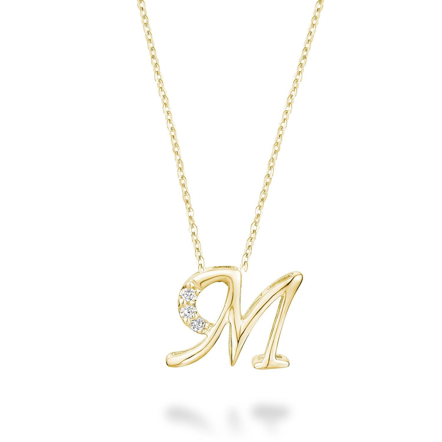 Mini Diamond Initials - RNB Jewellery