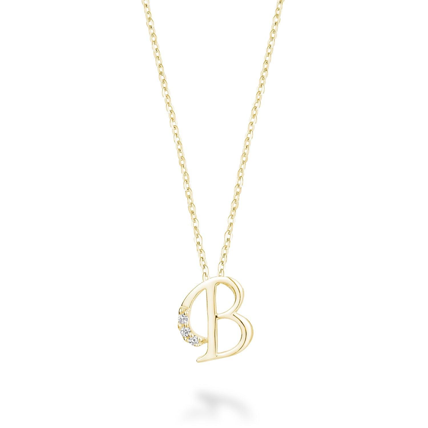 Mini Diamond Initials - RNB Jewellery