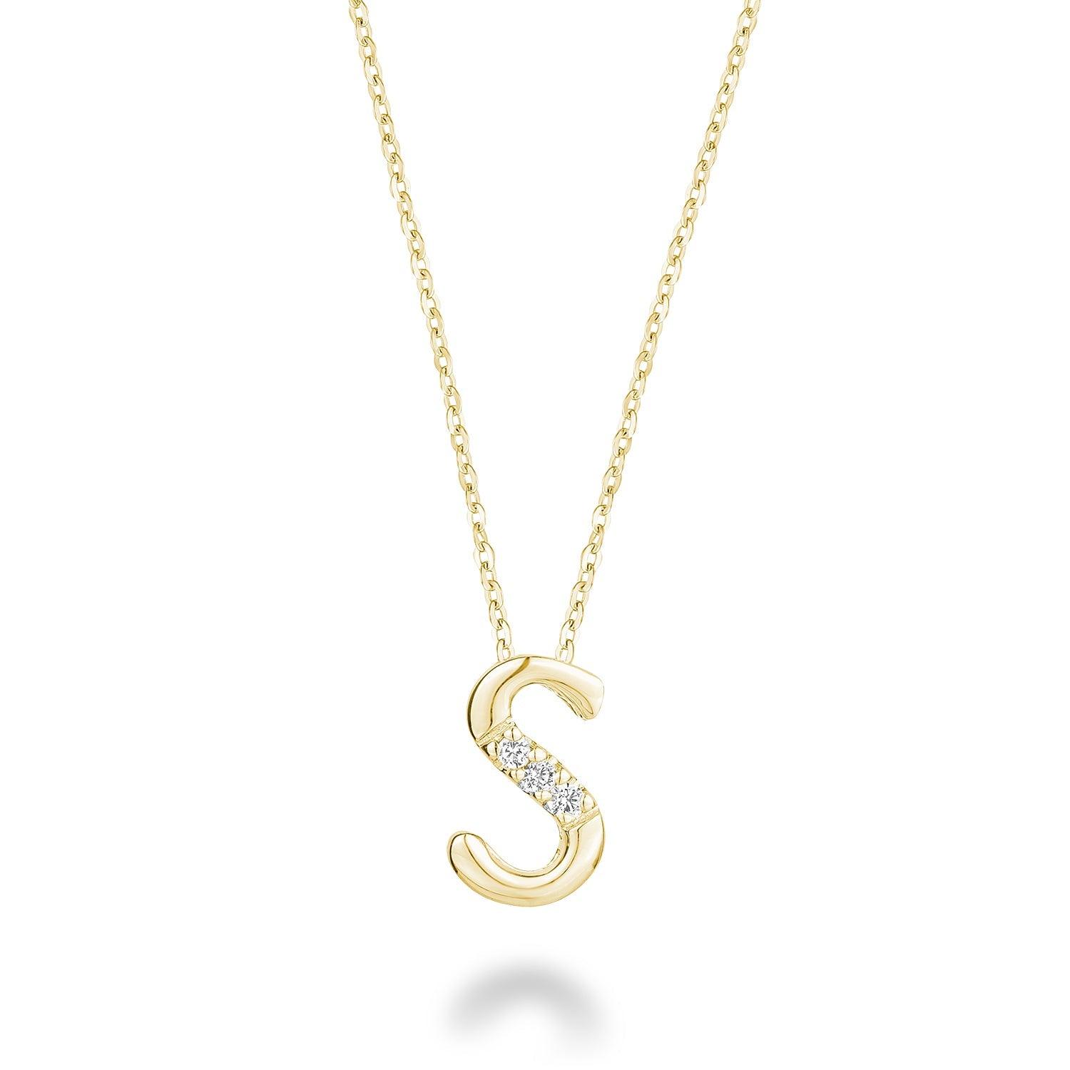 Mini Diamond Initials - RNB Jewellery