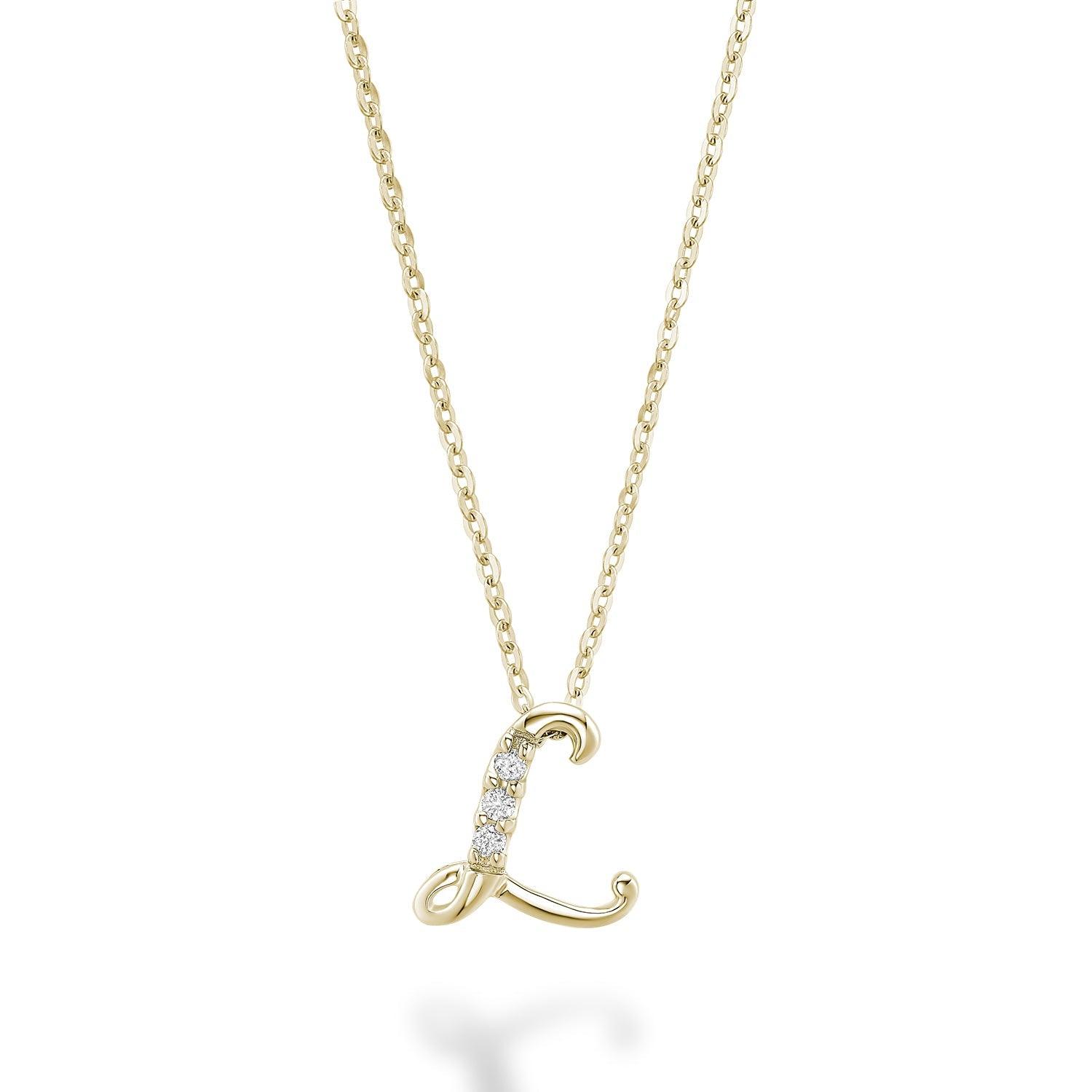 Mini Diamond Initials - RNB Jewellery