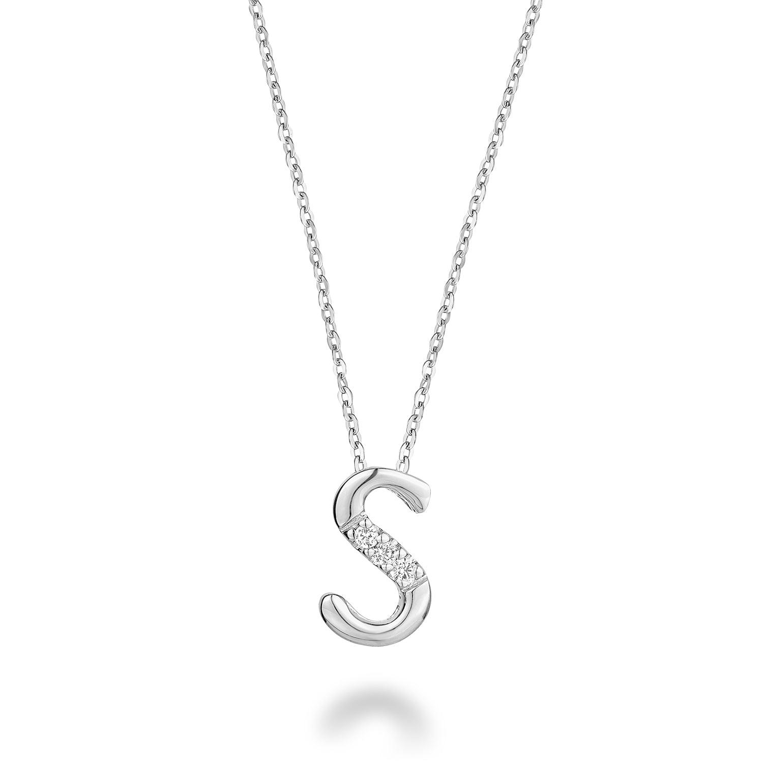 Mini Diamond Initials - RNB Jewellery