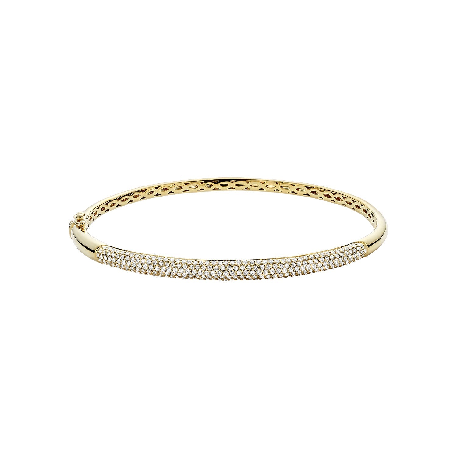 Pave Diamond Bangle Bracelet - RNB Jewellery