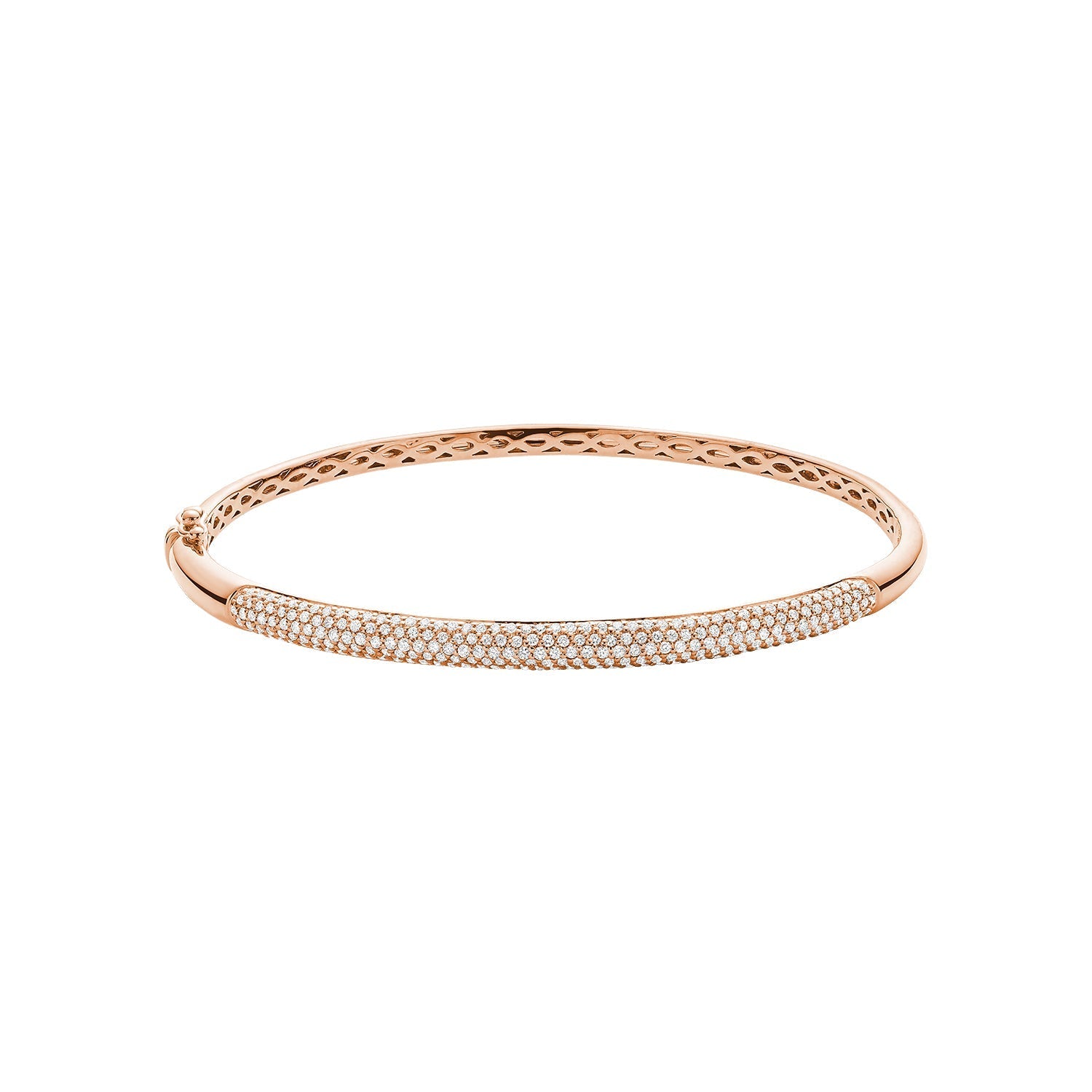 Pave Diamond Bangle Bracelet - RNB Jewellery