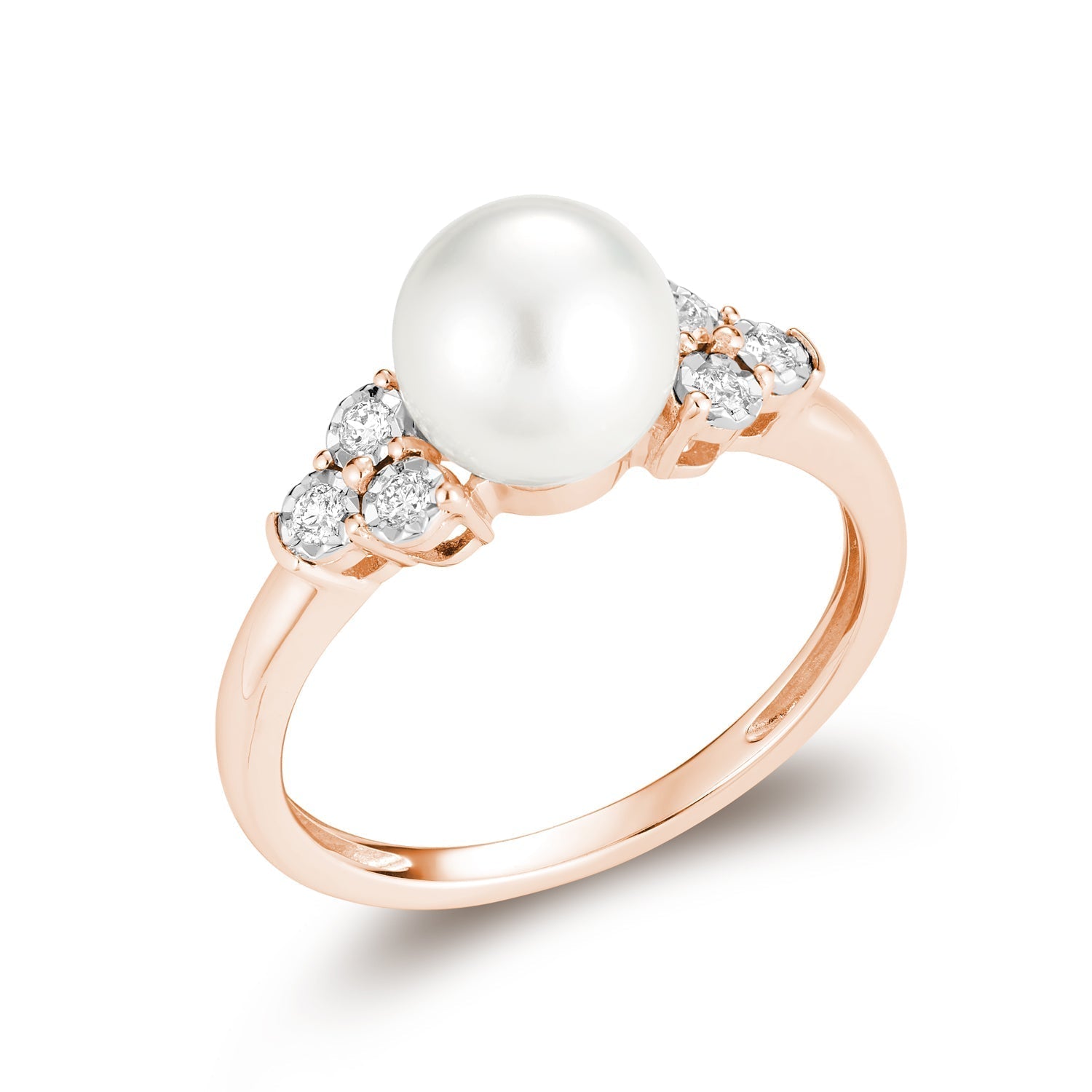 Pearl and Diamond Ring - RNB Jewellery