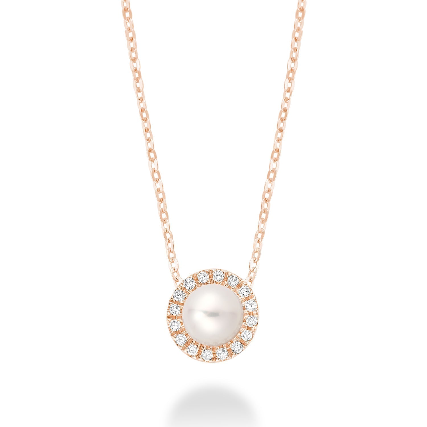 Pearl & Diamond Pendant - RNB Jewellery