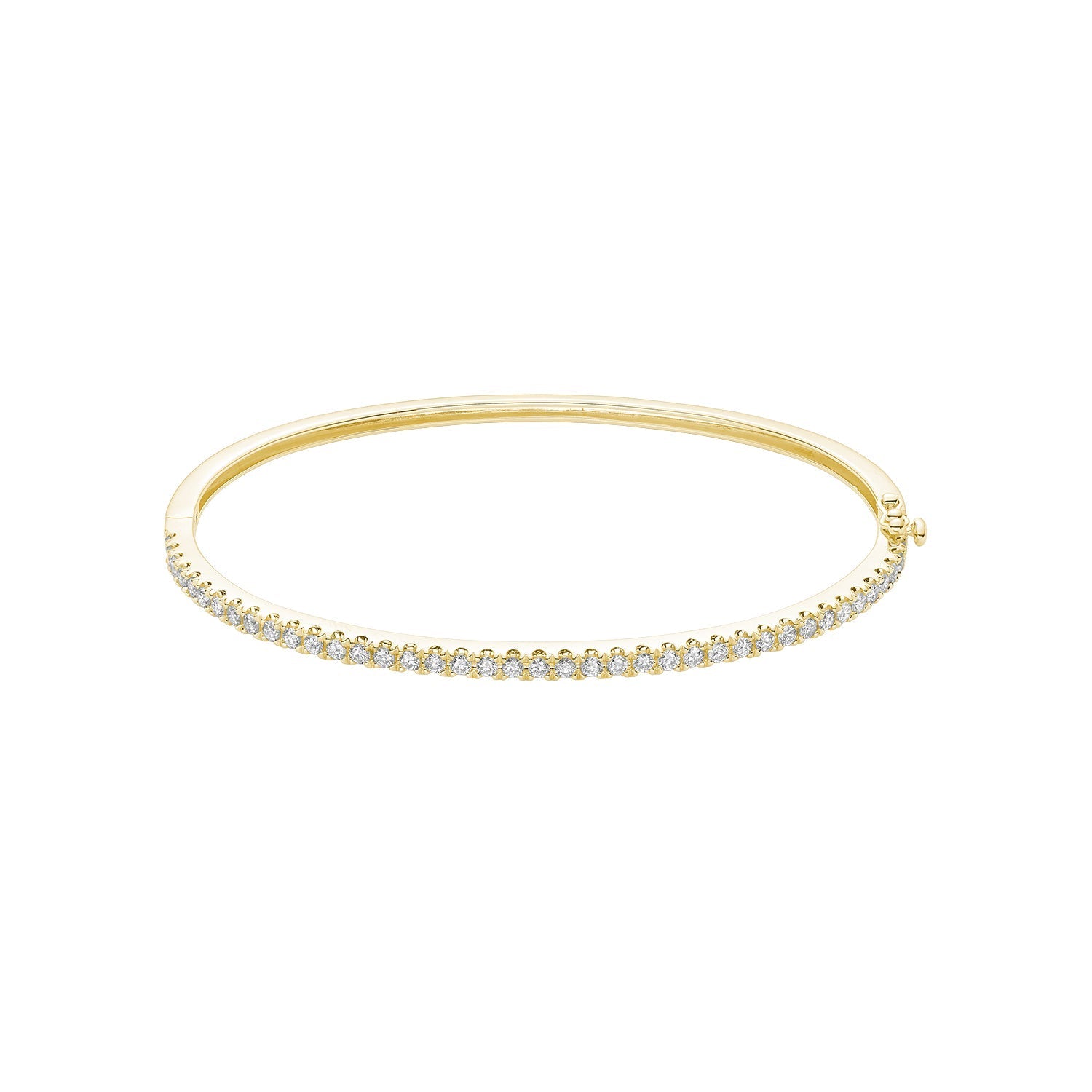 Semi Eternity Diamond Bangle - RNB Jewellery