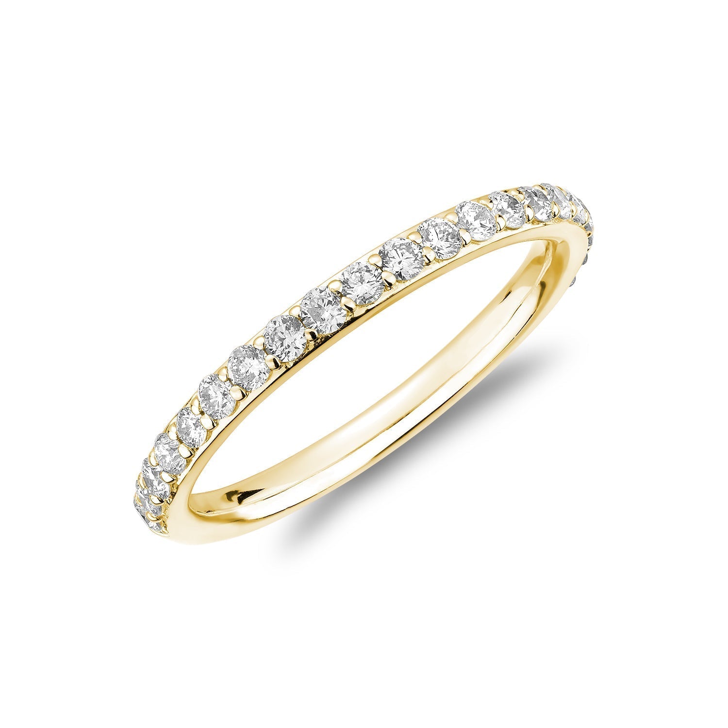 Semi Eternity Diamond Matching Band - RNB Jewellery