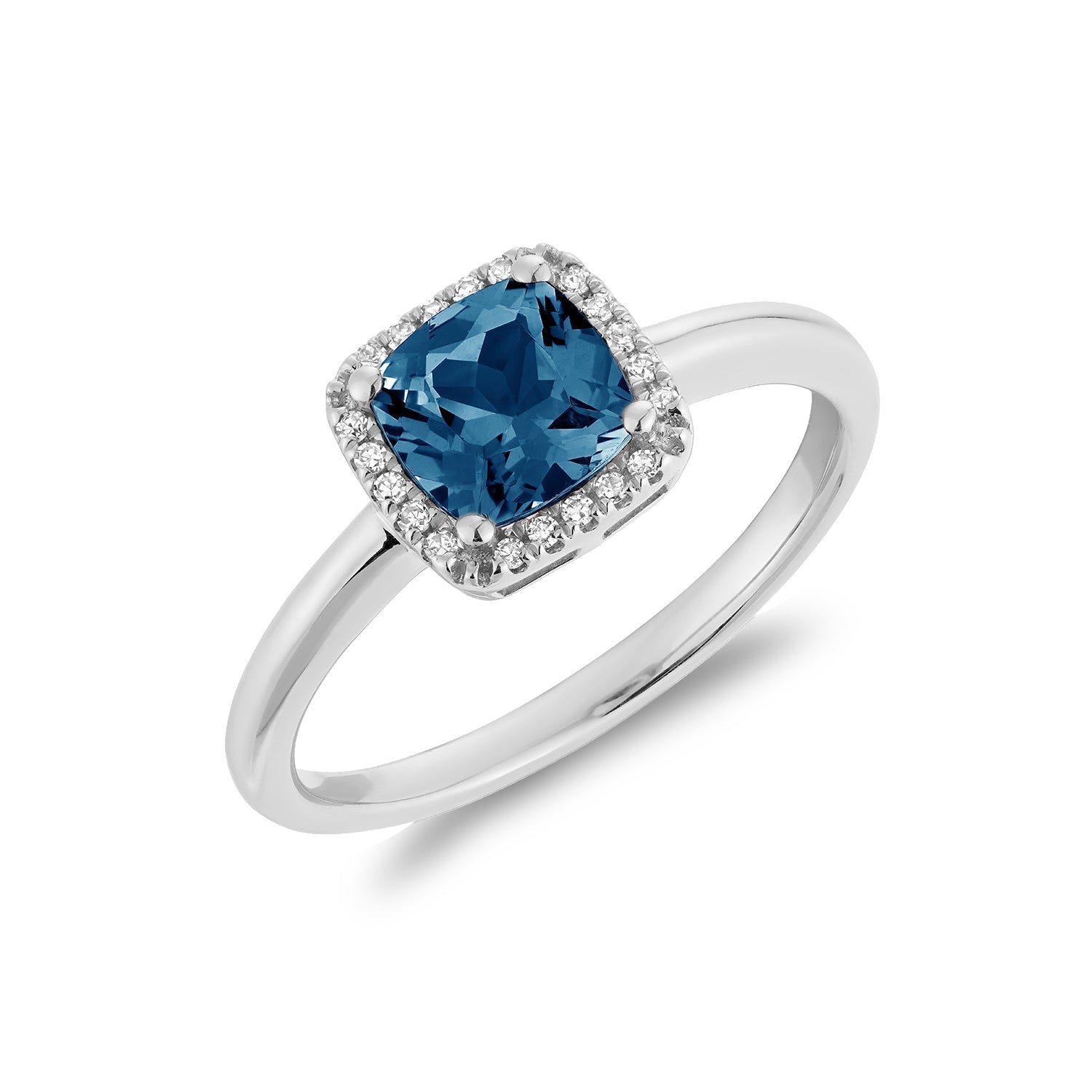 Semi Precious Stone & Diamond Ring - RNB Jewellery