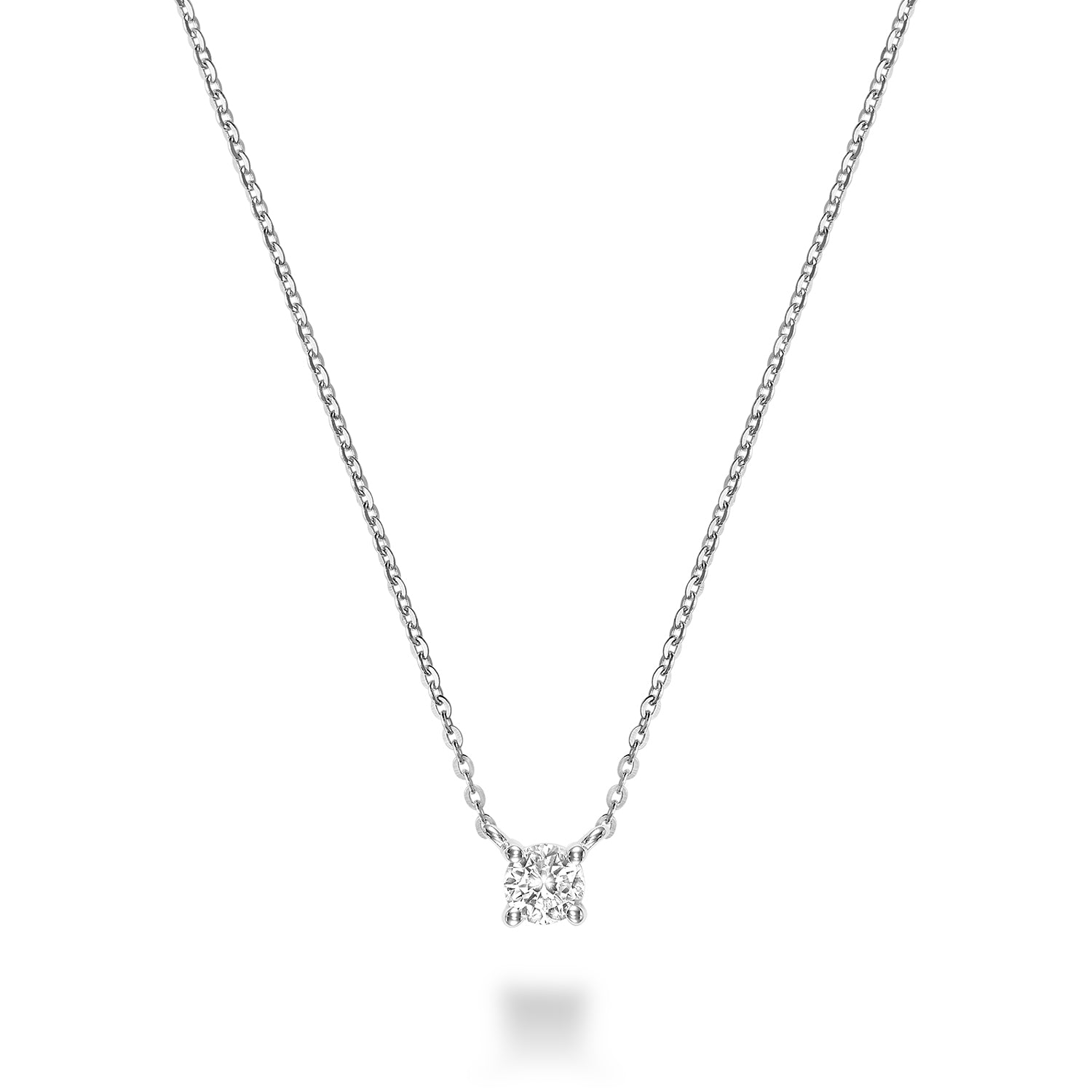 Solitaire Diamond Necklace - RNB Jewellery