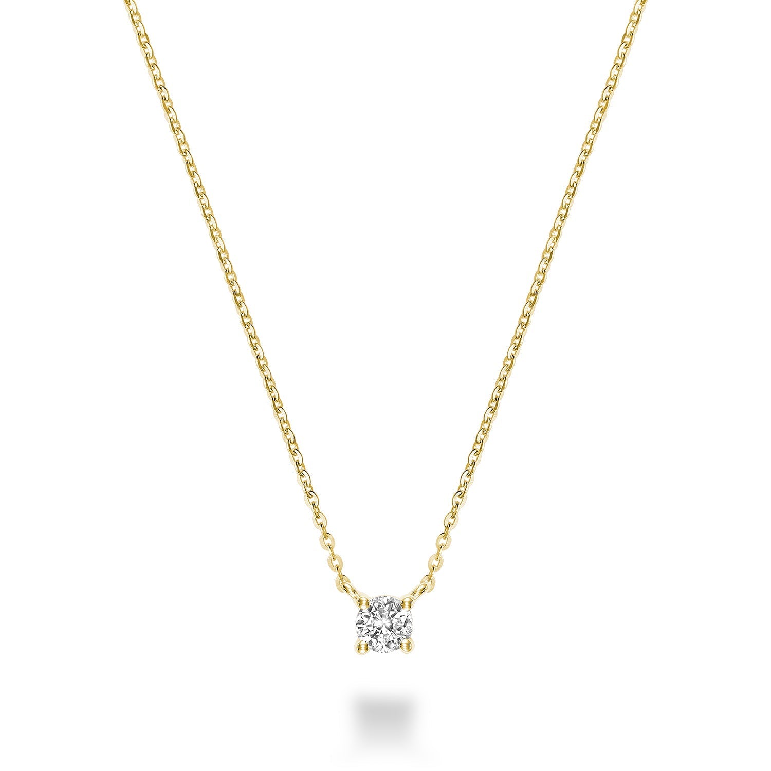 Solitaire Diamond Necklace - RNB Jewellery