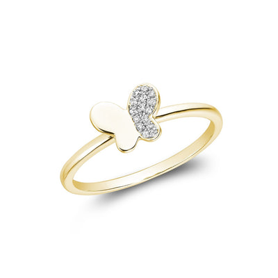 Butterfly Diamond Ring - RNB Jewellery