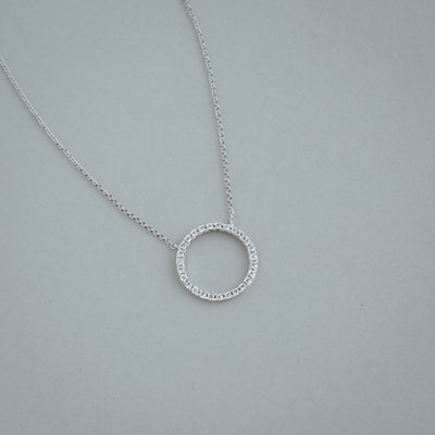 Circle of Life Diamond Necklace - RNB Jewellery