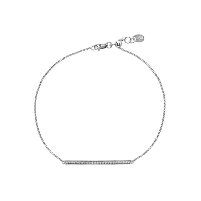 Diamond Bar Bracelet - RNB Jewellery