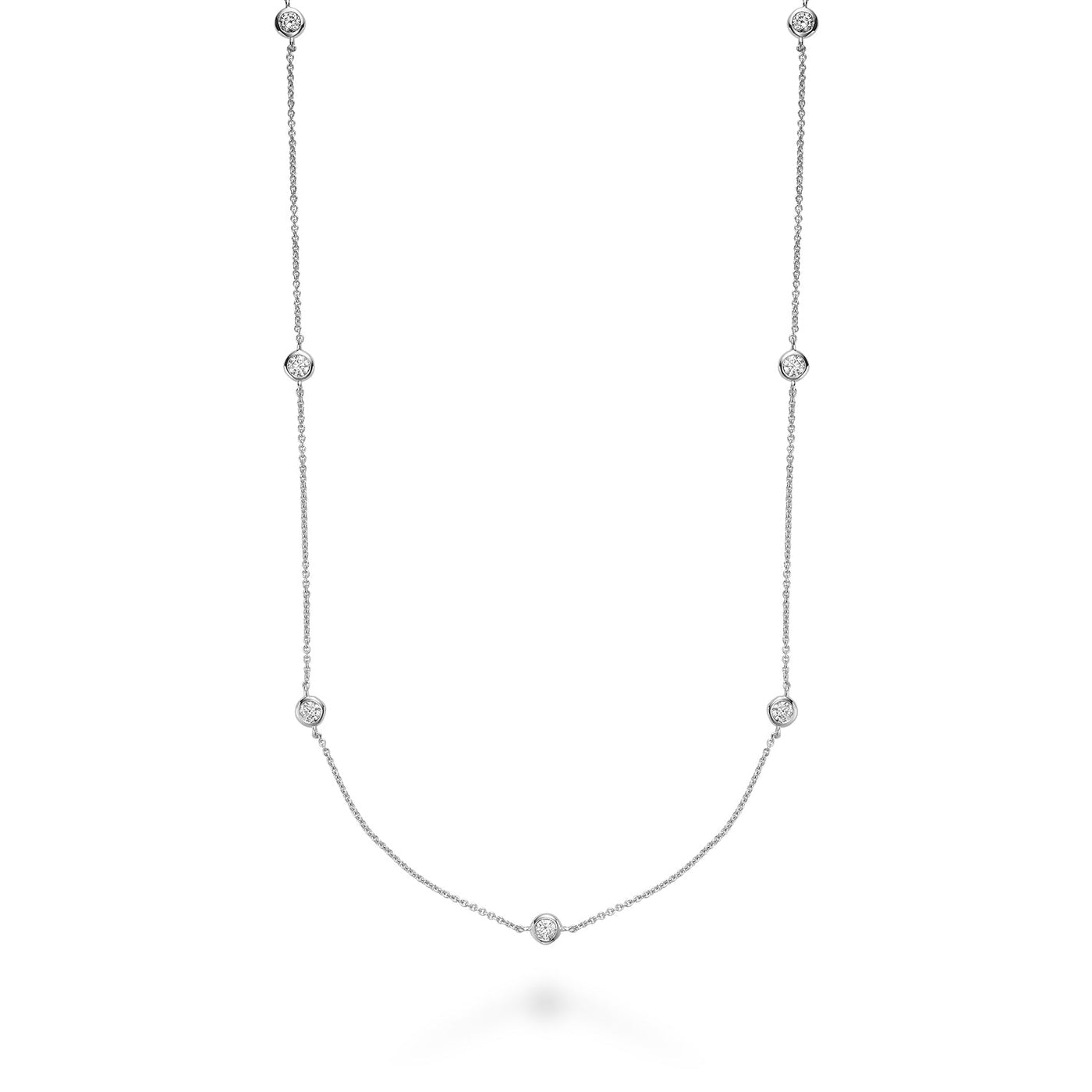 Diamond By the Yard Necklace - RNB Jewellery