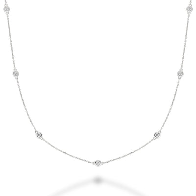 Diamond by the Yard Necklace - RNB Jewellery