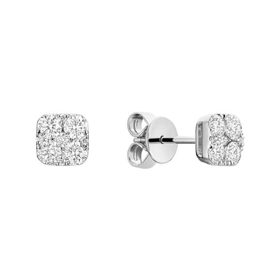 Diamond Stud Earring - Boucle D'oreille Stud en Diamants - RNB Jewellery