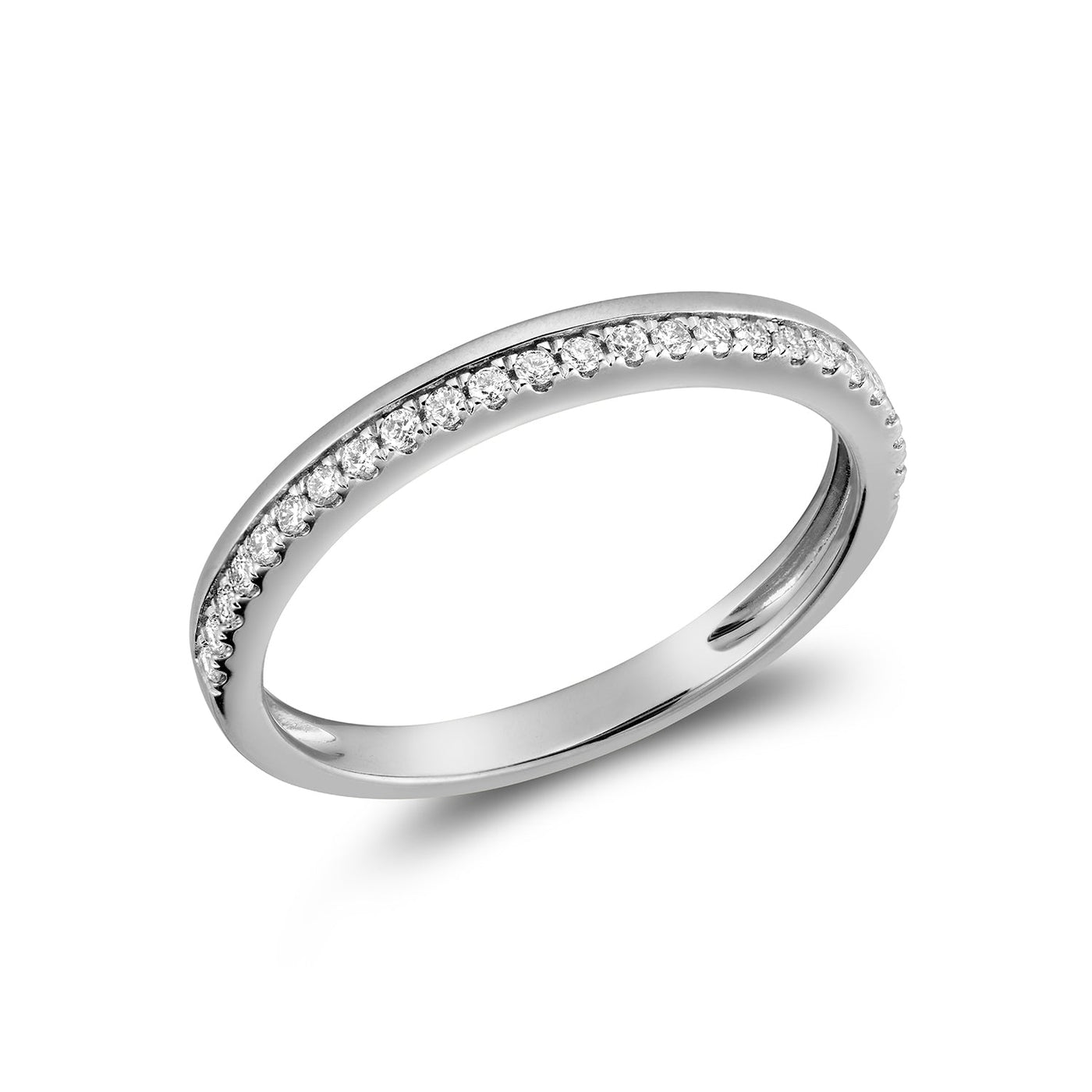 Half Semi Eternity Diamond Ring - RNB Jewellery