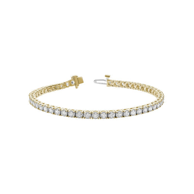 Illusion Diamond Tennis Bracelet - RNB Jewellery