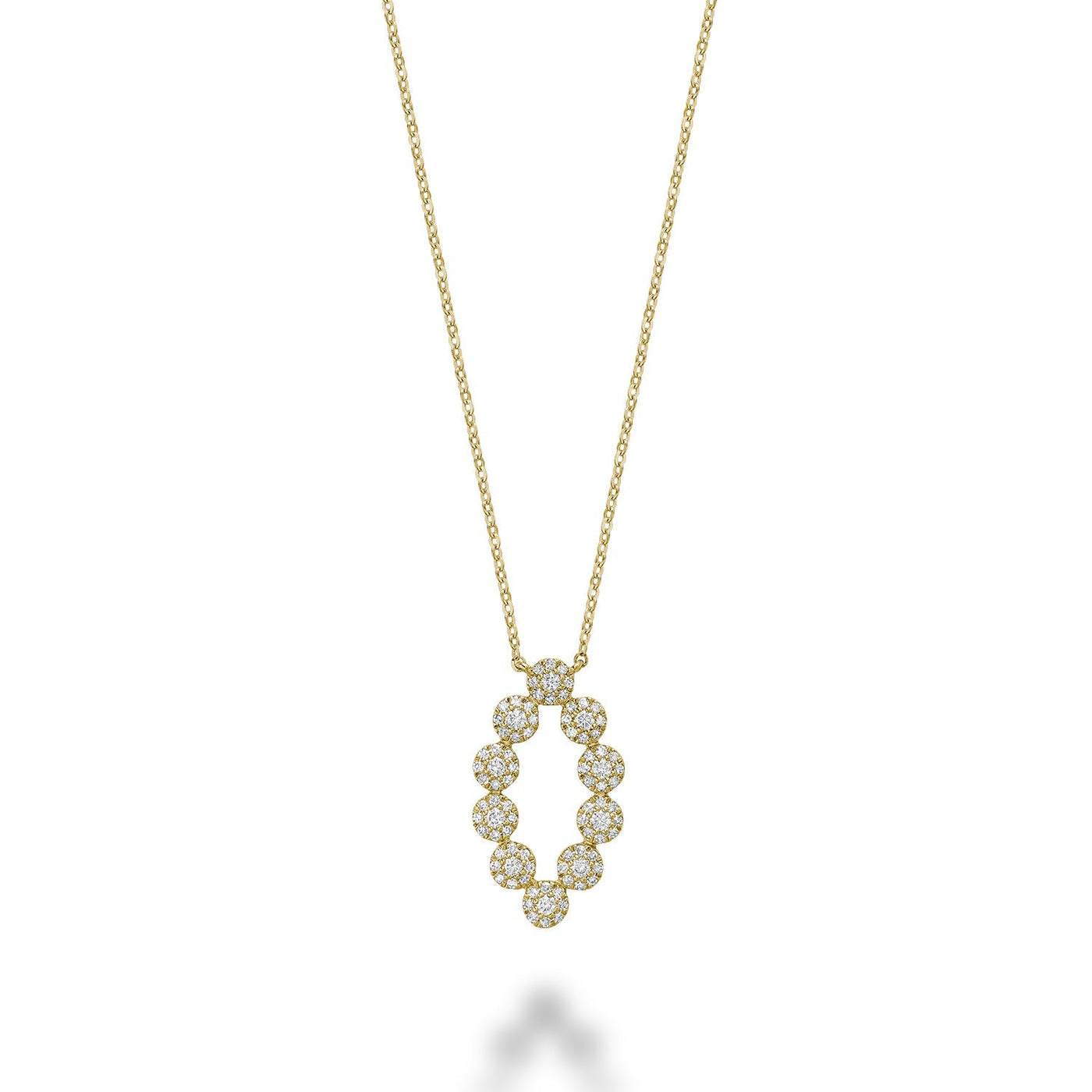 Martini Cup Fashion Diamond Necklace - RNB Jewellery