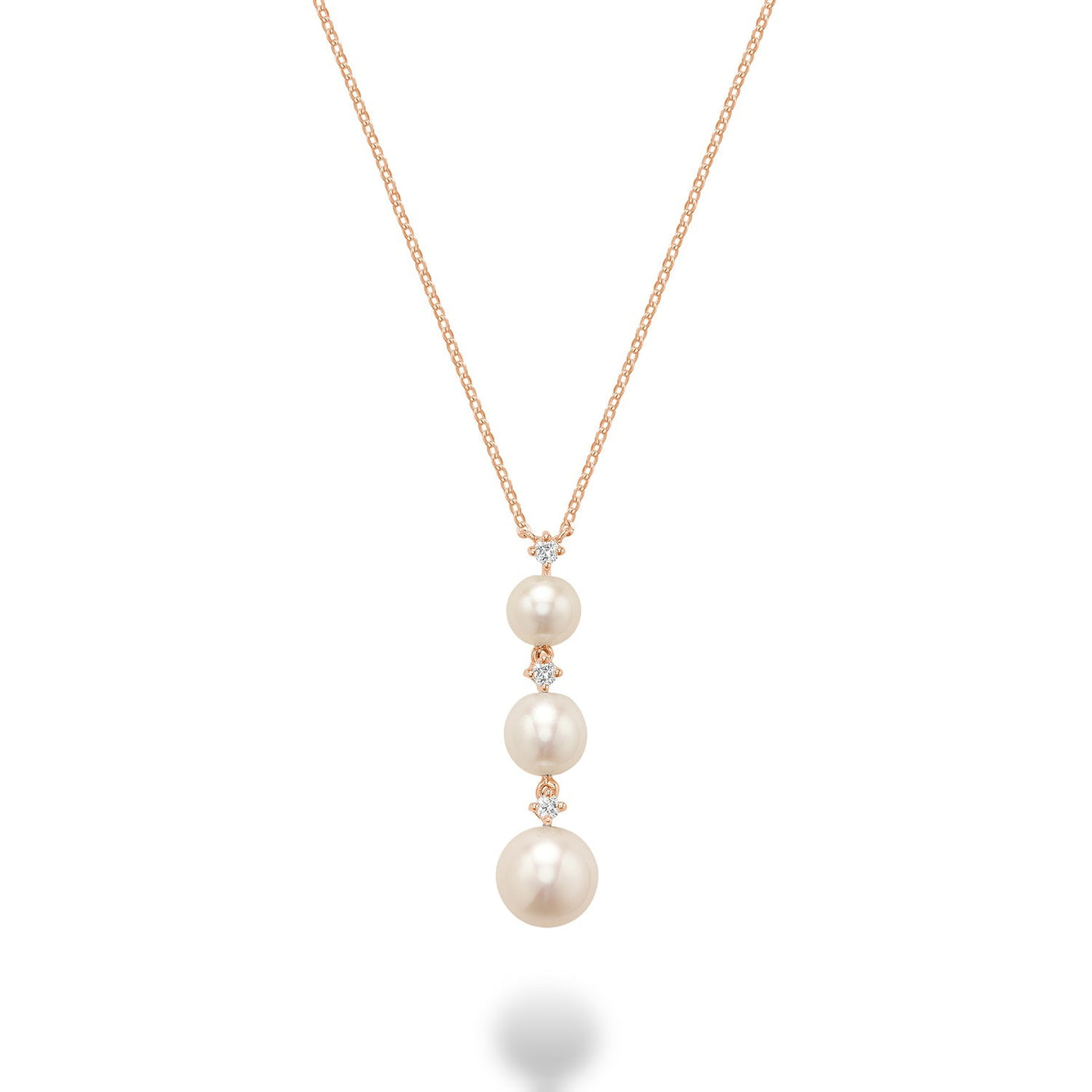 Pearl and Diamond Necklace - RNB Jewellery