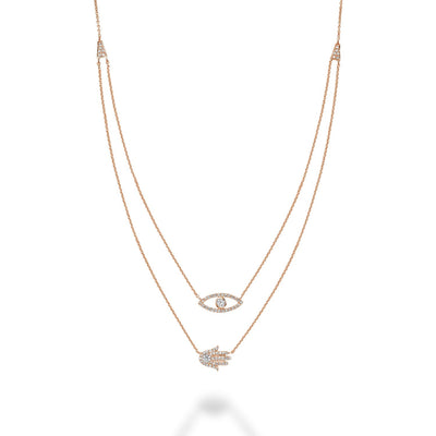 Religious Diamond Necklace - RNB Jewellery