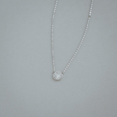 Round Diamond Necklace - RNB Jewellery