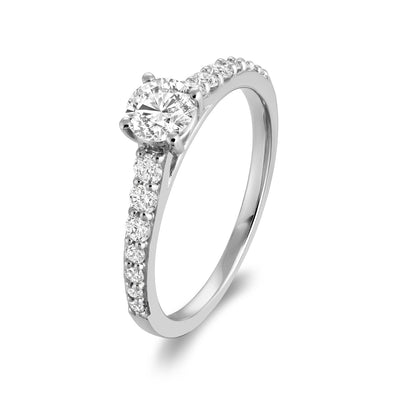 Solitaire Diamond Engagement Ring - RNB Jewellery